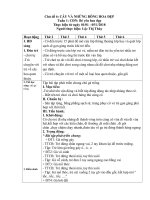 Chủ đề 6 tuần 1 lớp 2 tuổi