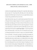 Phân tích về phong cách lãnh đạo của CEO – caphe trung nguyên – đặng lê nguyên vũ