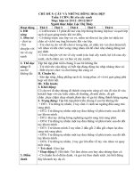 Chủ đề 5 tuần 1 lớp mẫu giáo 2 tuổi