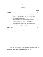 TIỂU LUẬN KINH tế CHÍNH TRỊ   NHẬN DIỆN VAI TRÒ QUẢN lý của NHÀ nước TRONG nền KINH tế THỊ TRƯỜNG ĐỊNH HƯỚNG xã hội CHỦ NGHĨA ở nước TA HIỆN NAY