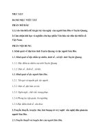 Tìm hiểu, mô tả, đánh giá và đề xuất bảo tồn giá trị văn nghệ dân gian của người Sán Dìu tại địa bàn tỉnh Tuyên Quang.