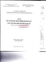 Yếu tố văn hóa trong những đổi thay của hình thái kiến trúc khu phố cổ hà nội (tt) 