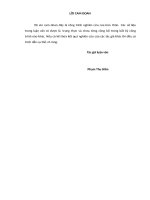 Đánh giá kết quả thực hiện tiêu chí môi trường trong xây dựng nông thôn mới tại một số xã huyện đại từ, tỉnh thái nguyên 