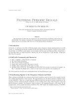 Lab 4 thực hành tín hiệu hệ thống