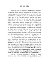 TIỂU LUẬN KINH tế CHÍNH TRỊ   CHÍNH SÁCH KINH tế đối NGOẠI của một số nước ASEAN