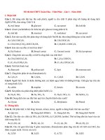 Đề thi thử THPTQG năm 2018  môn hóa học THPT xuân hòa   vĩnh phúc lần 1   