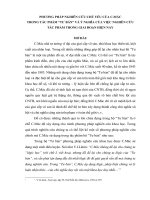TIỂU LUẬN KINH tế CHÍNH TRỊ   PHƯƠNG PHÁP CHỦ yếu của c  mác TRONG tác PHẨM tư bản và ý NGHĨA của VIỆC NGHIÊN cứu tác PHẨM TRONG GIAI đoạn HIỆN NAY