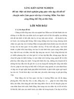 skkn một vài kinh nghiệm giúp giáo viên dạy tốt tiết kể chuyện môn làm quen văn học ở trường mầm non  