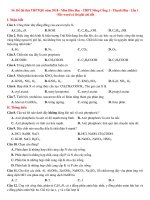 Đề thi thử THPTQG năm 2018 môn hóa học THPT nông cống 1 thanh hóa lần 1  