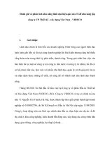 Đánh giá và phân tích khả năng lãnh đạo hiệu quả của TGĐ nhà sáng lập công ty CP thiết kế   xây dựng viet nam   VIDECO 
