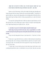 một số vấn đề về công tác tuyển dụng nhân sự tại ngân hàng thương mại cổ phần sài gòn – hà nội 