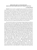 HÌNH TƯỢNG NHÂN vật võ NGUYÊN GIÁP TRONG TIỂU THUYẾT KHÔNG PHẢI HUYỀN THOẠI của hữu MAI (tt) 