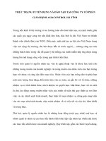 Thực trạng tuyển dụng và đào tạo tại công ty cổ phần giám định asiacontrol hà tĩnh 