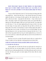 Phân tích thực trạng về một trong các hoạt động đào tạo và phát triển nguồn nhân lực tại công ty cổ phần tư vấn xây lắp điện và ứng dụng khoa học kỹ thuật APEC 