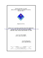 KHẢO sát và ĐÁNH GIÁ BỆNH TÍCH VIÊM PHỔI HEO tại lò mổtập TRUNG THUỘC xí NGHIỆP CHẾ BIẾN THỰC PHẨM THÀNH PHỐ cần THƠ 