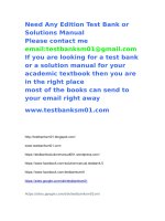 Operations  supply chain managment  test bank and  solution manuals  