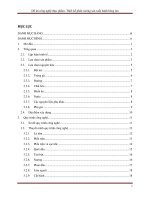 Thiết kế phân xưởng sản xuất bánh bông lan