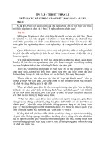 On tap   thi phan 1 1  nhung van de co ban cua triet hoc mac   le nin