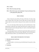 Phân tích thực trạng và một số giải pháp về công tác tuyển dụng tại công ty than quang hanh  quảng ninh 