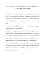 Nguyên nhân của những khó khăn trong công tác tuyển và dụng nhân lực xuất sắc 