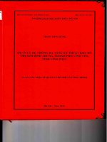 Quản lý hệ thống hạ tầng kỹ thuật khu đô thị mới định trung, thành phố vĩnh yên, tỉnh vĩnh phúc (tt)