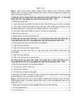 Hiệu Quả Thực Hiện Chính Sách,  Pháp Luật Về Phát Triển Khoa Học, Công Nghệ Nhằm Thúc Đẩy Công Nghiệp Hóa, Hiện Đại Hóa, Giai Đoạn 2005-2015 Và Định Hướng Phát Triển Giai Đoạn Tới