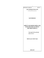 Nghiên Cứu Một Số Biến Đổi Nhiễm Sắc Thể, Gen P53 Ở Nhân Viên Y Tế Có Tiếp Xúc Nghề Nghiệp Với Phóng Xạ