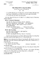 Mẫu hợp đồng nhân công xây dựng dân dụng