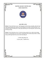 ảnh hưởng của văn hóa xã hội đến hành vi mua của khách hàng tại  Pattern Coffee