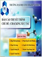 thuyet trinh cracking xuc tac thuyet trinh