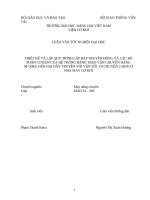 Thiết Kế Và Lập Quy Trình Lắp Ráp Truyền Động Và Các Bộ phận Cơ Bản Của Hệ Thống Băng Treo Vận Chuyển Hàngm=30kg Đến Hai Dây Truyền Với Vận Tốc Di Chuyển 2 (M/P) Ởnhà Máy Cơ Khí