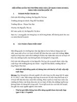 Kịch bản thảo luận môn kế toán quản trị  TMU