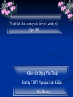 bài giảng điện tử  vật lí lớp 11 mắt tiết 2