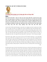 Quan diem cua HCM ve ly luan va thuc tien