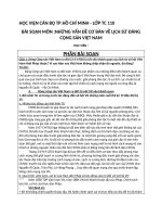 Thảo luận môn lịch sử đảng