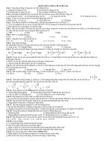 ĐỀ CƠ BẢN ÔN TẬP VẬT LÝ 10-03- KỲ 2 -2018