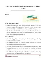 Chiến lược marketing sản phẩm viễn thông của tập đoàn viettel 