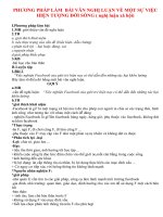 PHƯƠNG PHÁP làm  bài văn NGHỊ LUẬN về một sự VIỆC HIỆN TƯỢNG đời SỐNG