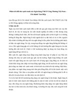 Phân tích đối thủ cạnh tranh của ngân hàng TMCP công thương việt nam – chi nhánh tam điệp