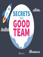 Secrets to a Great Team