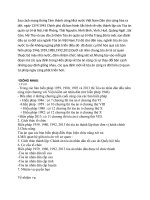 so sánh các bản hiến pháp qua các thời kì của Việt Nam