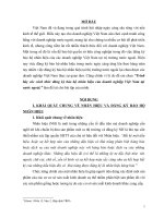 Đh Luật Hà NộiNội  Tư pháp quốc tế 9đ Các cách thức đăng ký bảo hộ nhãn hiệu tại nước ngoài cho các doanh nghiệp ở Việt Nam