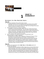 Answers to review quizzes marcroeconomics 12e parkin chapter 1 