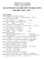 ĐỀ CƯƠNG ôn tập HKI TIN  8(16 17) (2)