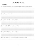 lí thuyếtbài tập ôn tập HK2 VL7