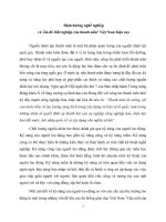 Vấn đề thất nghiệp của thanh niên việt nam hiện nay