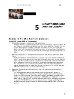 Answers to review quizzes marcroeconomics 12e parkin chapter 5 