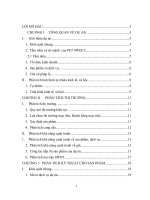 Dự án cửa hàng kinh doanh phụ kiện thú cưng