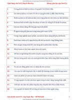 1950 câu hỏi MỆNH đề ĐÚNG SAI ôn lý THUYẾT HOÁ THPT, THẦY cáp XUÂN HUY 