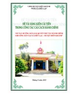 SỔ TAY HƯỚNG DẪN GIẢI QUYẾT THỦ TỤC HÀNH CHÍNH CHO CÔNG DÂN TẠI XÃ DIÊN LẠC – HUYỆN DIÊN KHÁNH